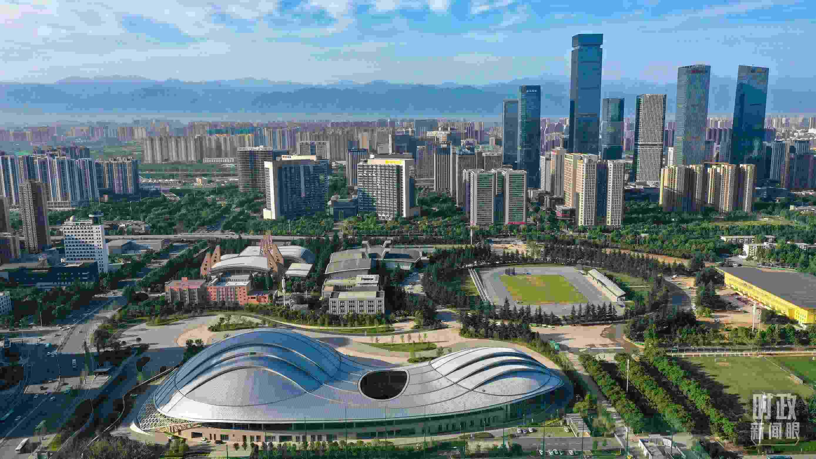 △西安高新區(qū)。（圖／視覺(jué)中國(guó)）