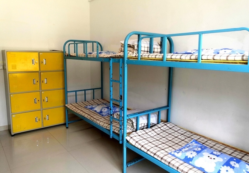 學(xué)生住宿午休的宿舍。人民網(wǎng)記者 孫博洋攝