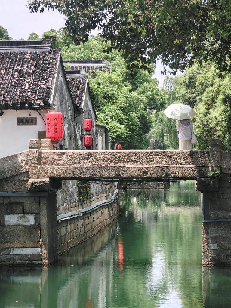 7月6日拍攝的平江歷史文化街區(qū)一景。新華社記者 楊依軍 攝