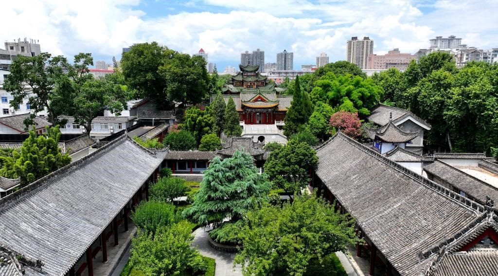 近日拍攝的陜西省漢中市博物館。新華社記者 劉瀟 攝