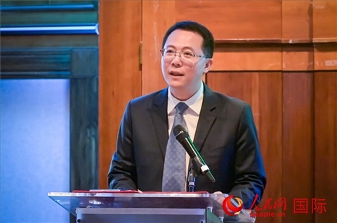 吳文海致辭。人民網(wǎng) 郭錦標攝