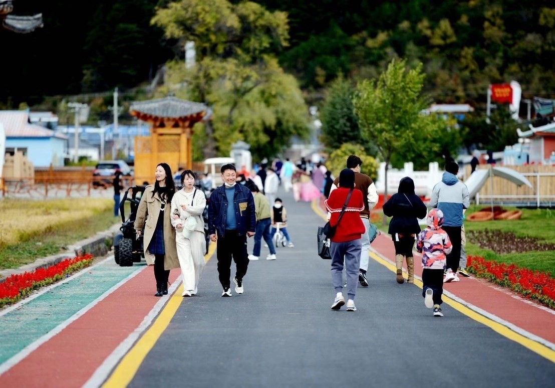 光東村干凈整潔的街區(qū)。主辦方供圖