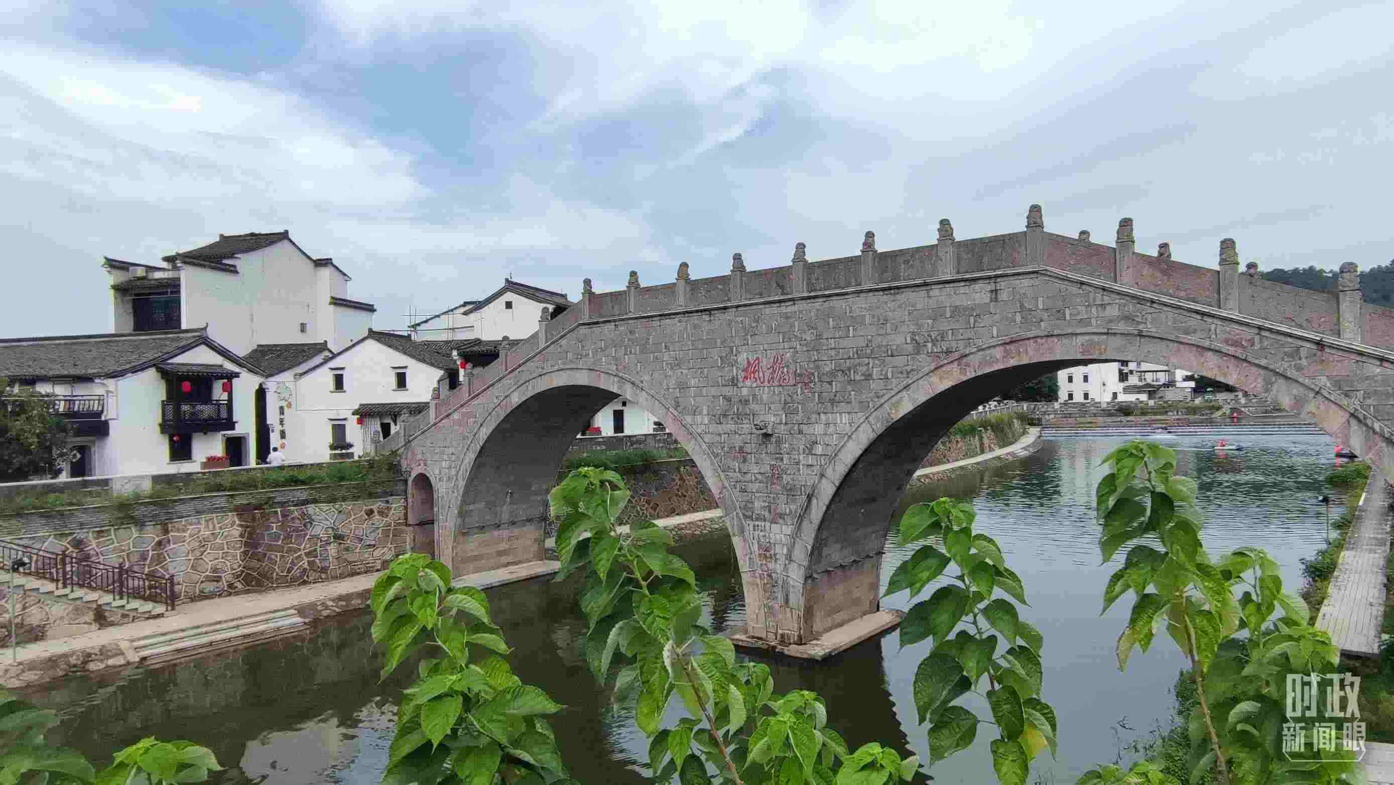 △楓橋古鎮(zhèn)。（總臺(tái)央視記者耿小龍拍攝）