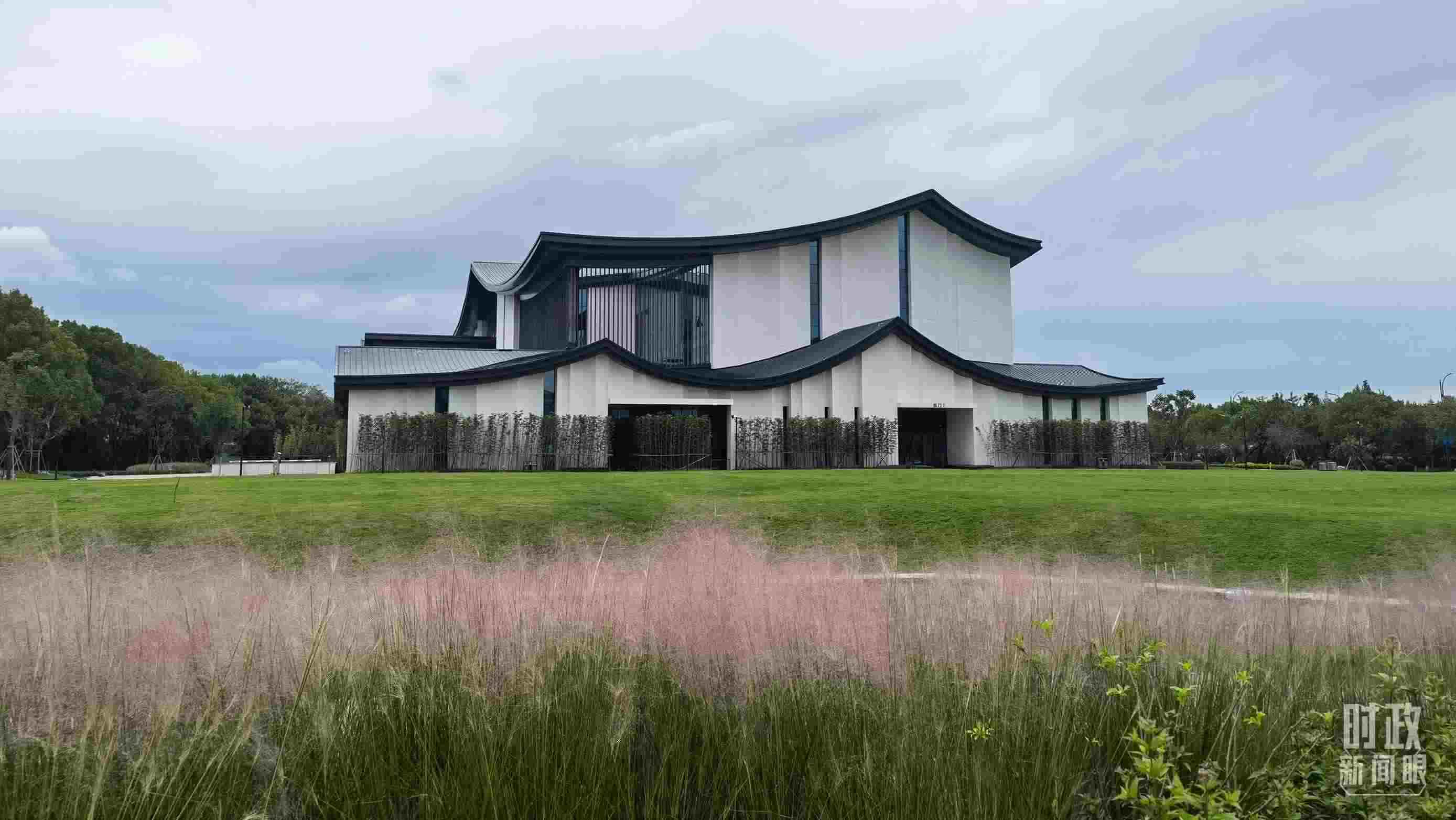 △浙東運河文化園。（總臺央視記者石丞拍攝）