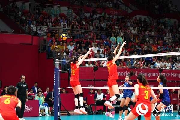 比賽現(xiàn)場。人民網(wǎng)記者 胡雪蓉攝