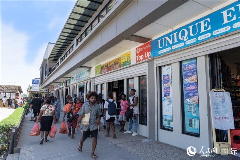 2023年9月12日，所羅門群島首都霍尼亞拉街景。人民網(wǎng) 賀吉攝