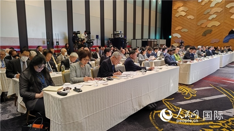 “一帶一路”倡議十周年國際研討會現(xiàn)場。人民網(wǎng) 蔣曉辰攝