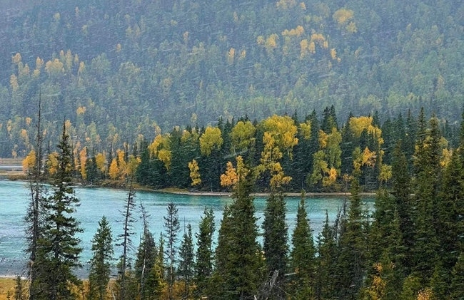禾木景區(qū)。中國鐵路烏魯木齊局集團(tuán)有限公司供圖