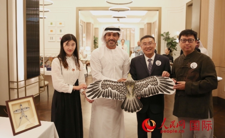 非遺展示。人民網(wǎng) 塔里克·易卜拉欣攝