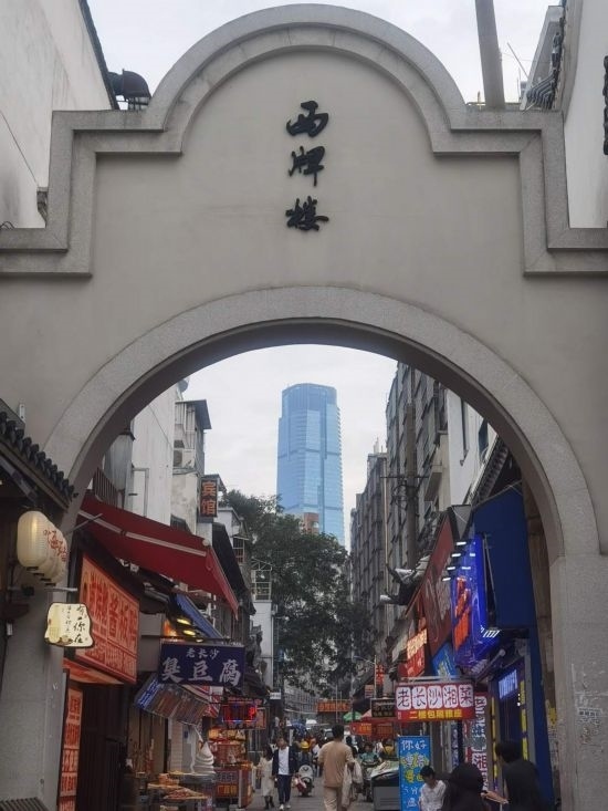 10月25日，太平老街街景。（本報記者 常雯宜攝）