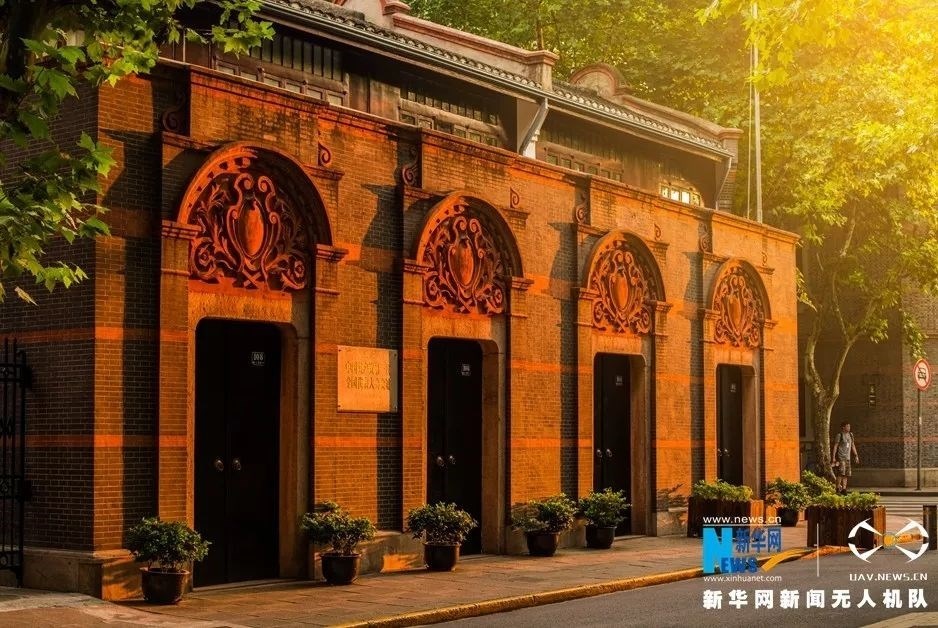 晨曦下的中共一大會(huì)址紀(jì)念館。新華網(wǎng) 吳愷 攝