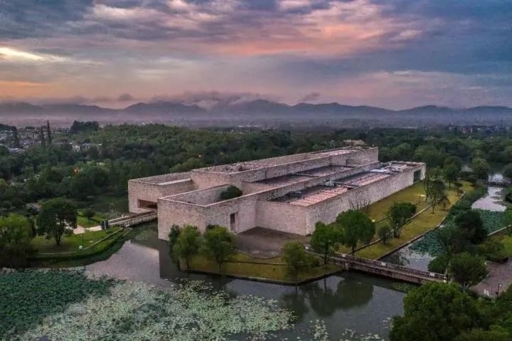 良渚博物院外景。圖源良渚古城微信公眾號(hào)