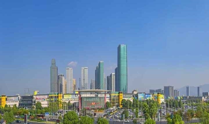 義烏城市風貌。義烏市委宣傳部供圖