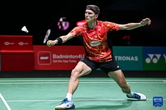 1月13日，安賽龍在比賽中。新華社記者 程一恒 攝