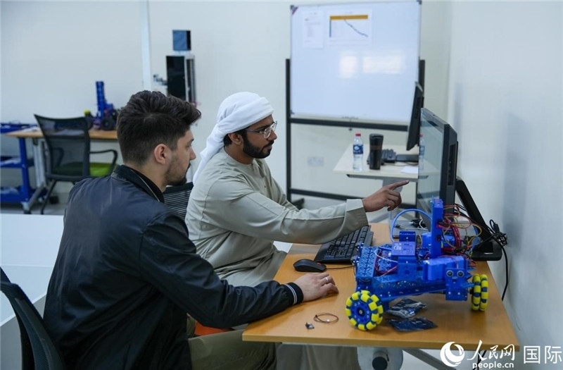 培訓中心展示。人民網(wǎng)塔里克·易卜拉欣攝