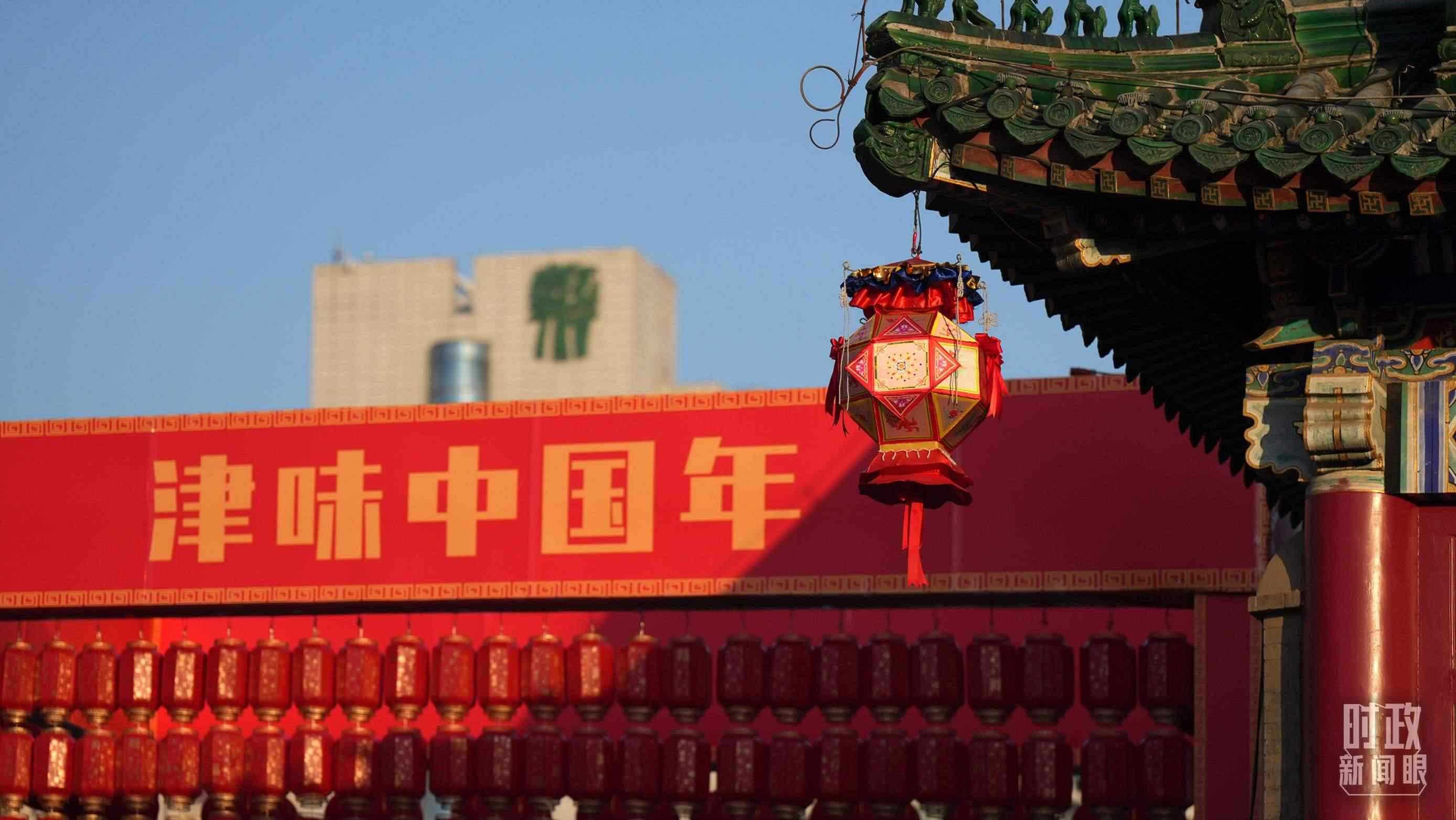 △天津街景。（總臺國廣記者李晉拍攝）