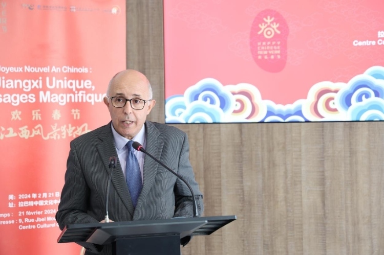 拉巴特文化藝術(shù)遺產(chǎn)復(fù)興協(xié)會(huì)主席德里希致辭?；艟z