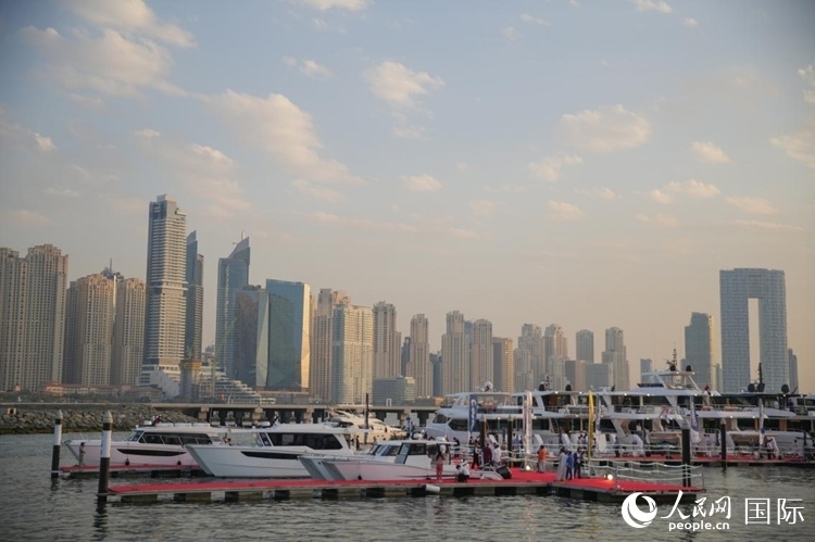 游艇展場景。人民網(wǎng) 塔里克·易卜拉欣攝