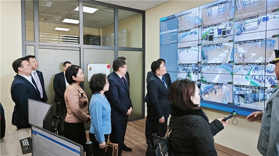 3月24日，中蒙官員考察項(xiàng)目。駐蒙古使館供圖