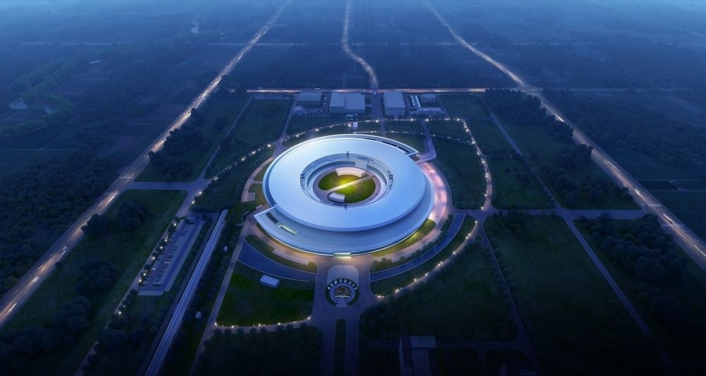 這是合肥先進(jìn)光源效果圖。