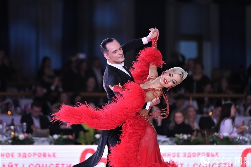 第五屆“克里姆林宮杯”國標(biāo)舞錦標(biāo)賽現(xiàn)場。于子恒攝