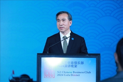 中國貿(mào)促會(huì)任鴻斌會(huì)長。主辦方供圖