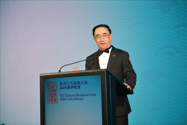 新西蘭華商俱樂部和華商聯(lián)合總會(huì)主席楊健。主辦方供圖