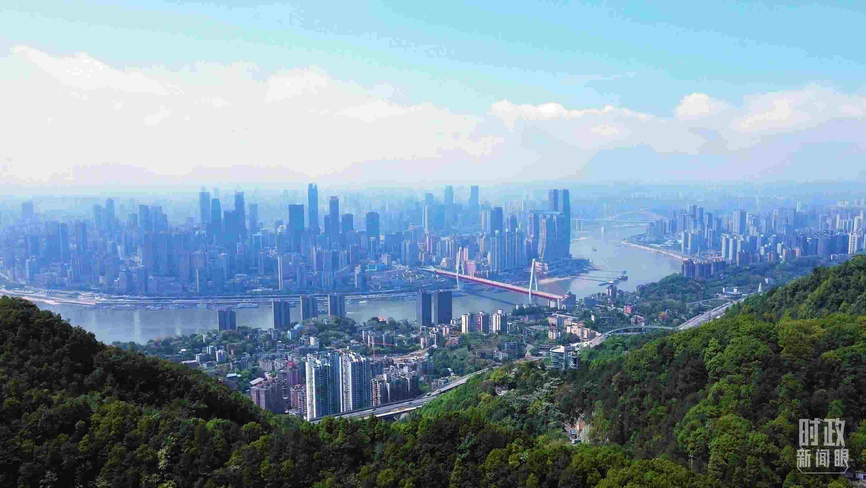 △重慶。（總臺記者謝鵬拍攝）