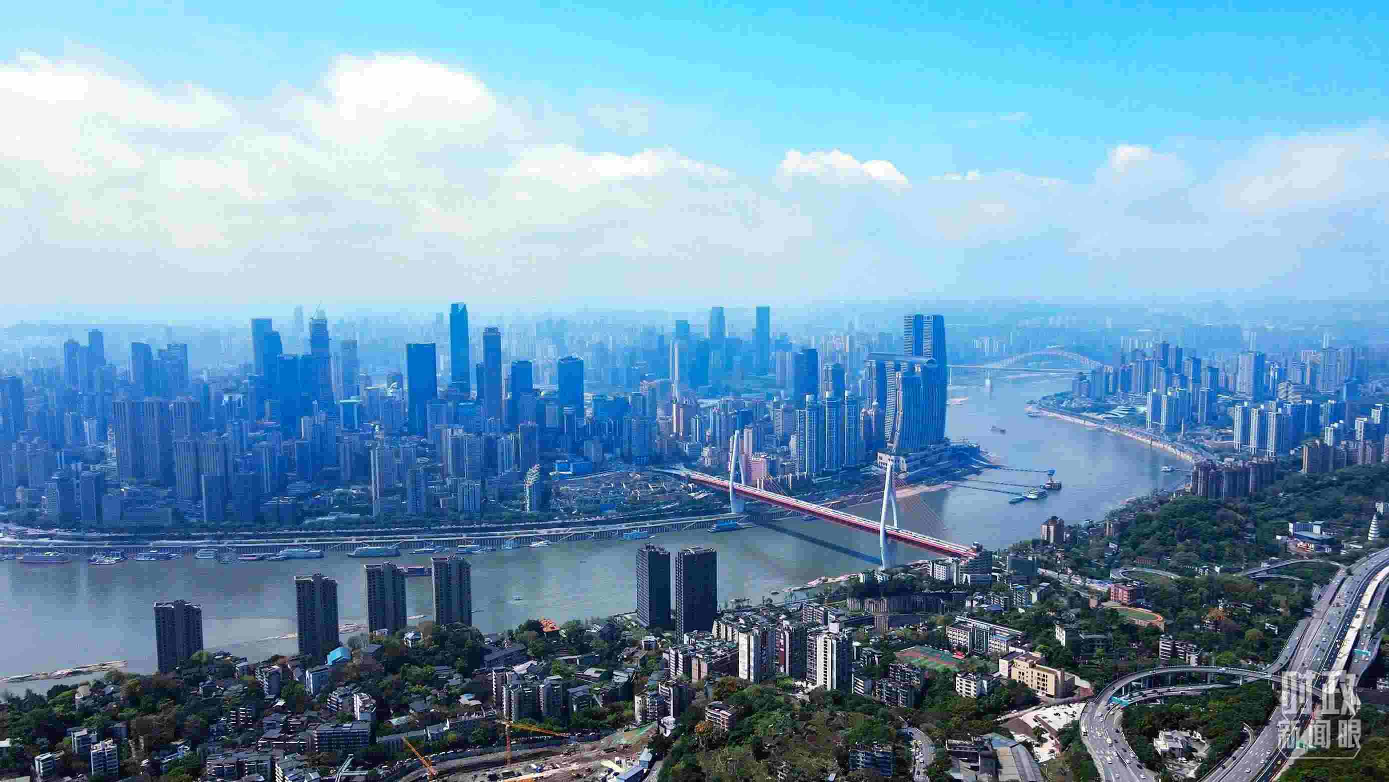 △重慶。（總臺記者謝鵬拍攝）