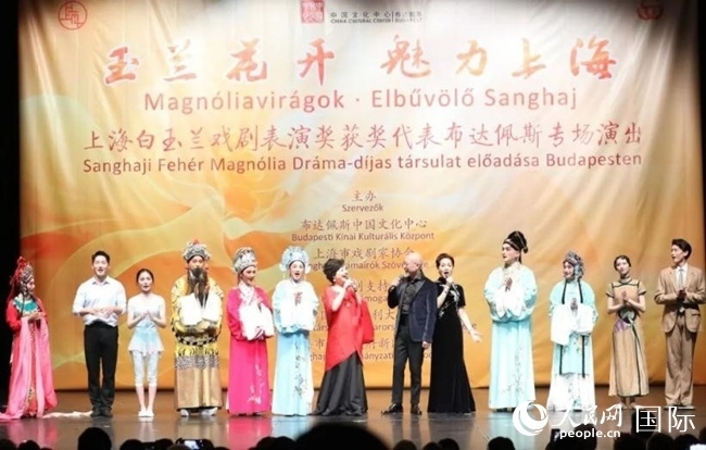 “玉蘭花開·魅力上?！弊哌M(jìn)布達(dá)佩斯。葉辰亮攝