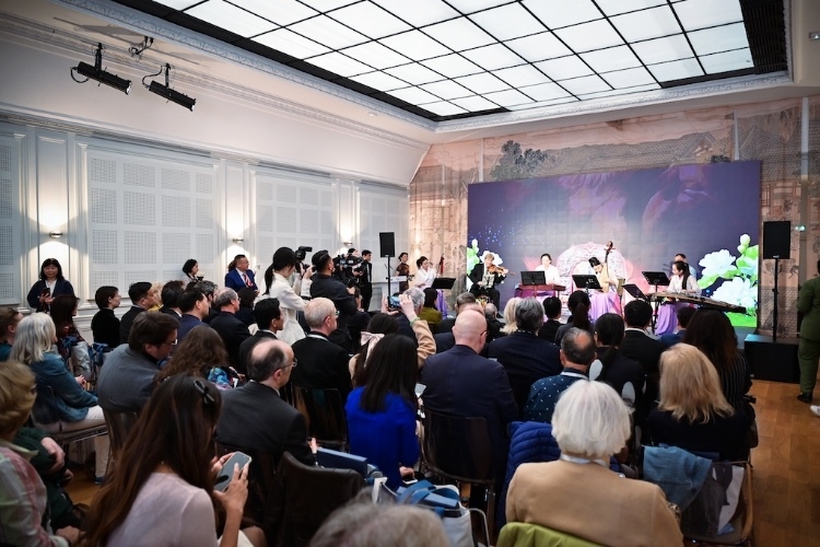 “水韻江蘇”走進(jìn)法國。江蘇省文旅廳供圖