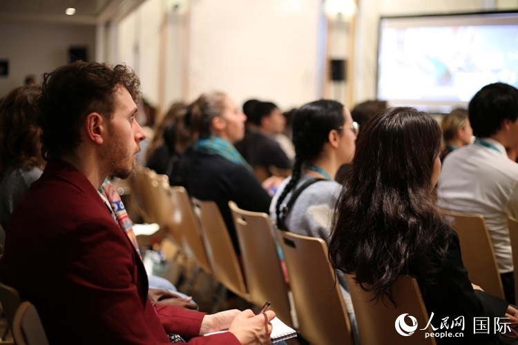 中國優(yōu)秀動畫作品推介會現(xiàn)場。人民網(wǎng)記者 于超凡攝