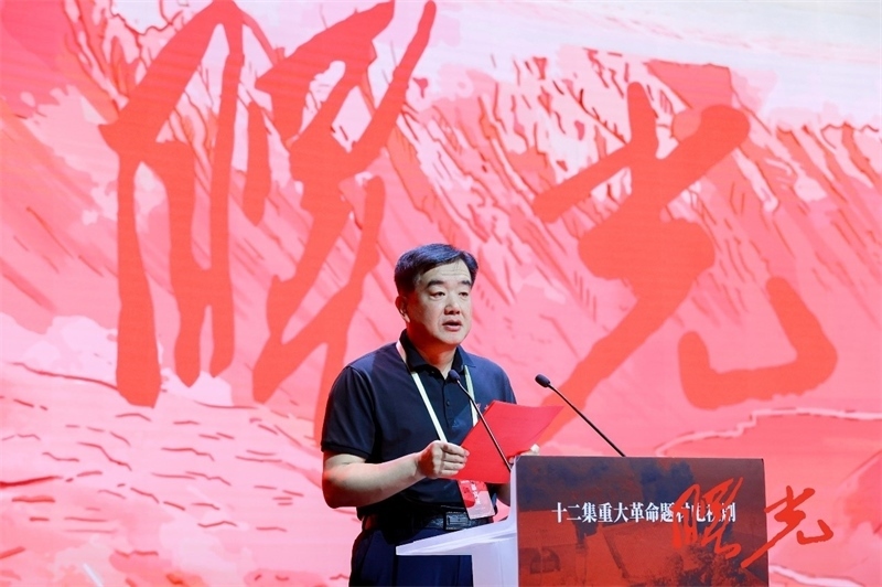 陜西省榆林市米脂縣委副書記、縣長楊樹森致辭