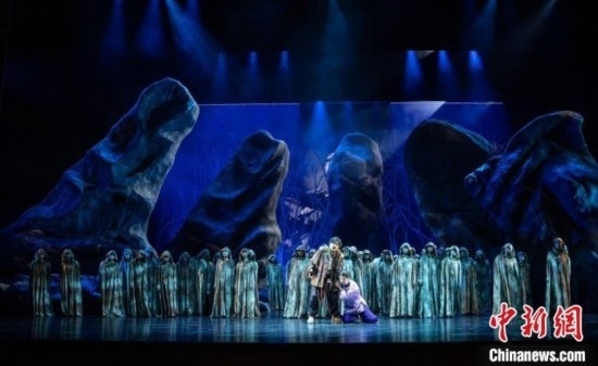 歌劇《原野》劇照。 中國音樂學(xué)院供圖