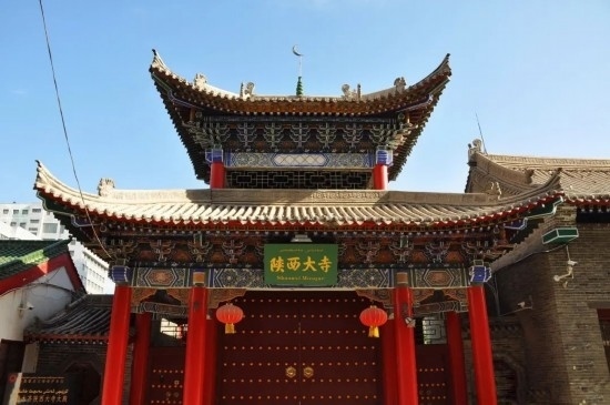 烏魯木齊陜西大寺（圖片來源：視覺中國）