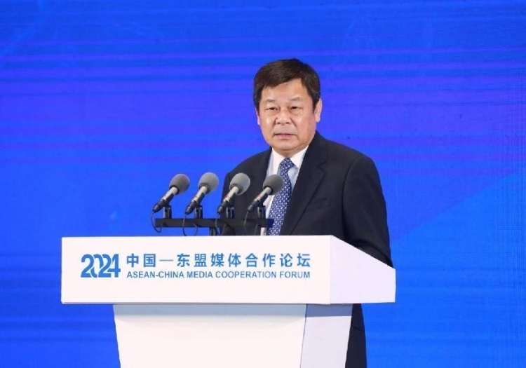 杜占元致辭。中國(guó)外文局供圖