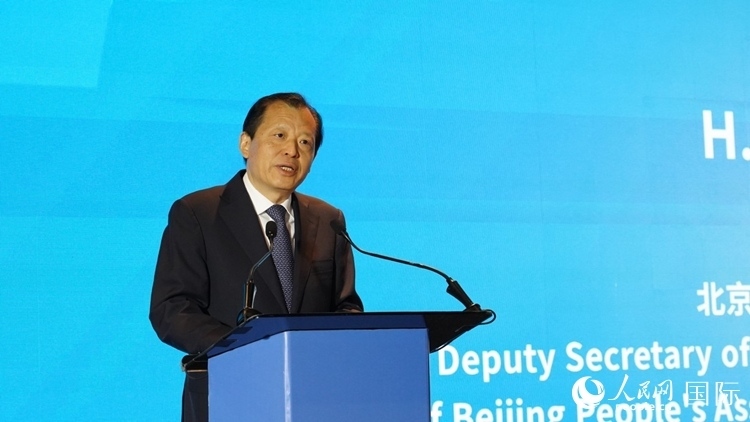 劉偉副書記致辭。人民網(wǎng) 劉暢攝