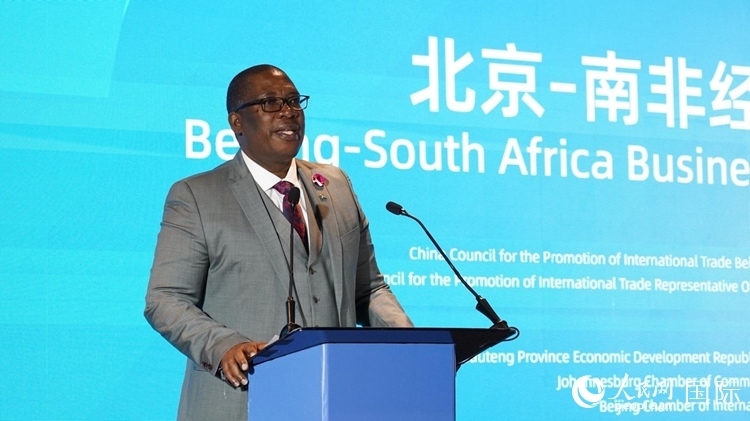 勒蘇非省長致辭。人民網(wǎng) 劉暢攝