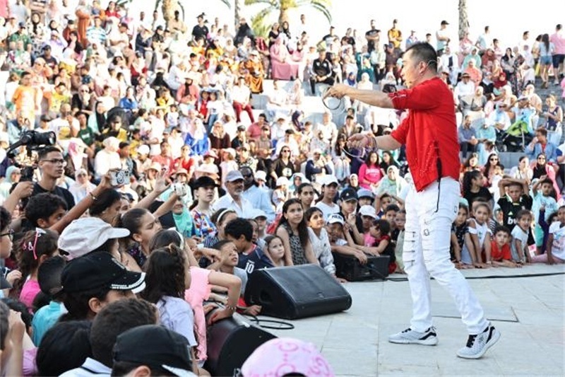 茶文化主題演出場景。拉巴特中國文化中心供圖