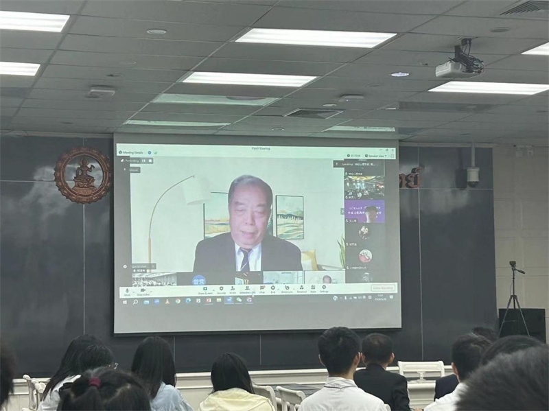 傅增有教授講座。