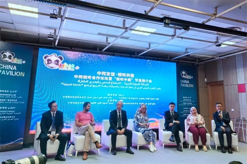 中阿視聽(tīng)業(yè)界代表共商未來(lái)合作。主辦方供圖