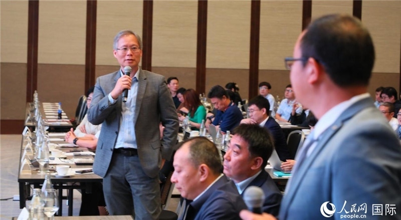 講座現(xiàn)場互動。人民網(wǎng)記者 簡承淵攝