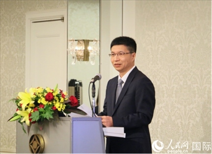 深圳市委常委、組織部部長(zhǎng)程步一致辭。人民網(wǎng) 許可攝