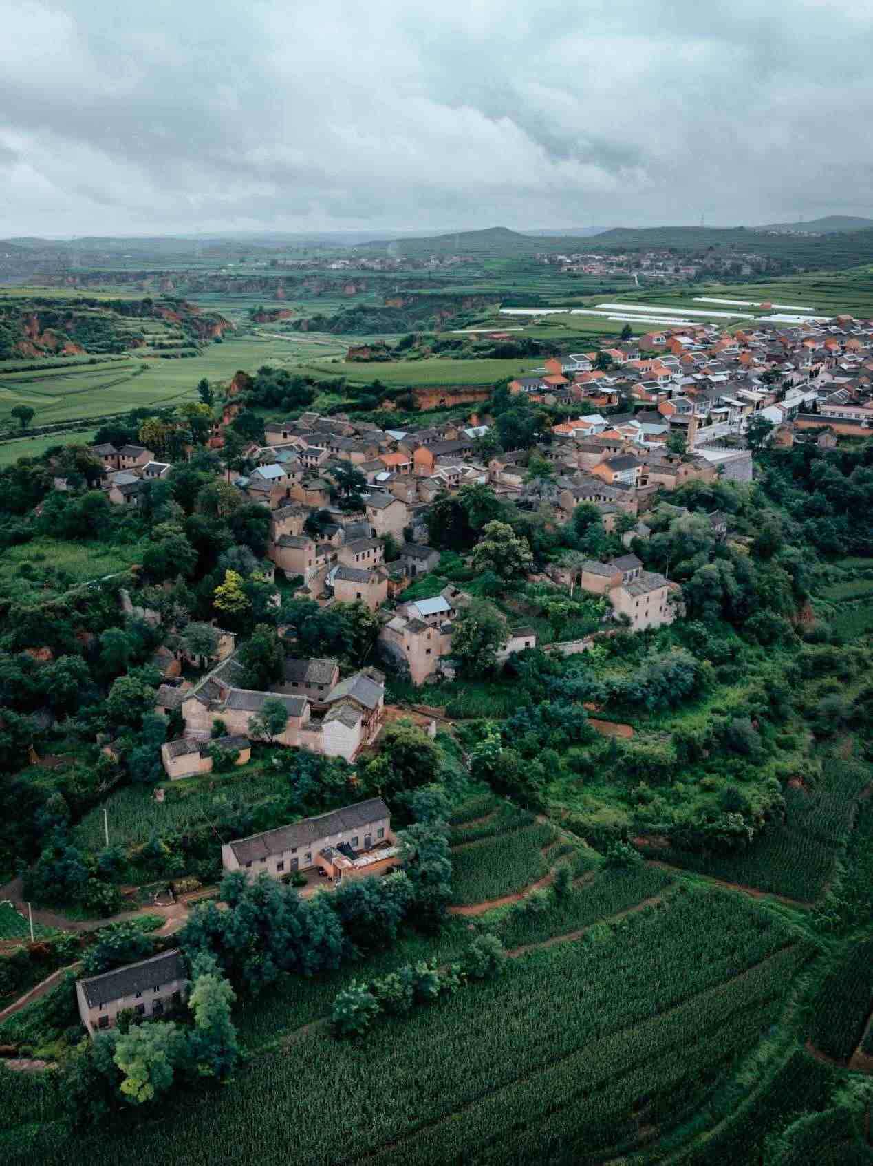 俯瞰永寧寨村。邱活攝