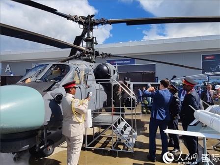 俄羅斯“軍隊-2024”國際軍事技術(shù)論壇現(xiàn)場。人民網(wǎng)記者 于宏建攝