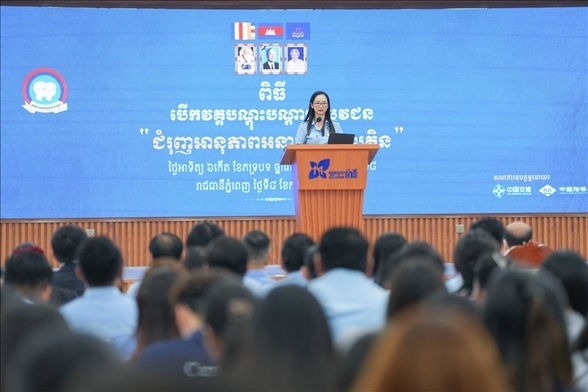 占尼莫在開幕式致辭?；顒?dòng)主辦方供圖