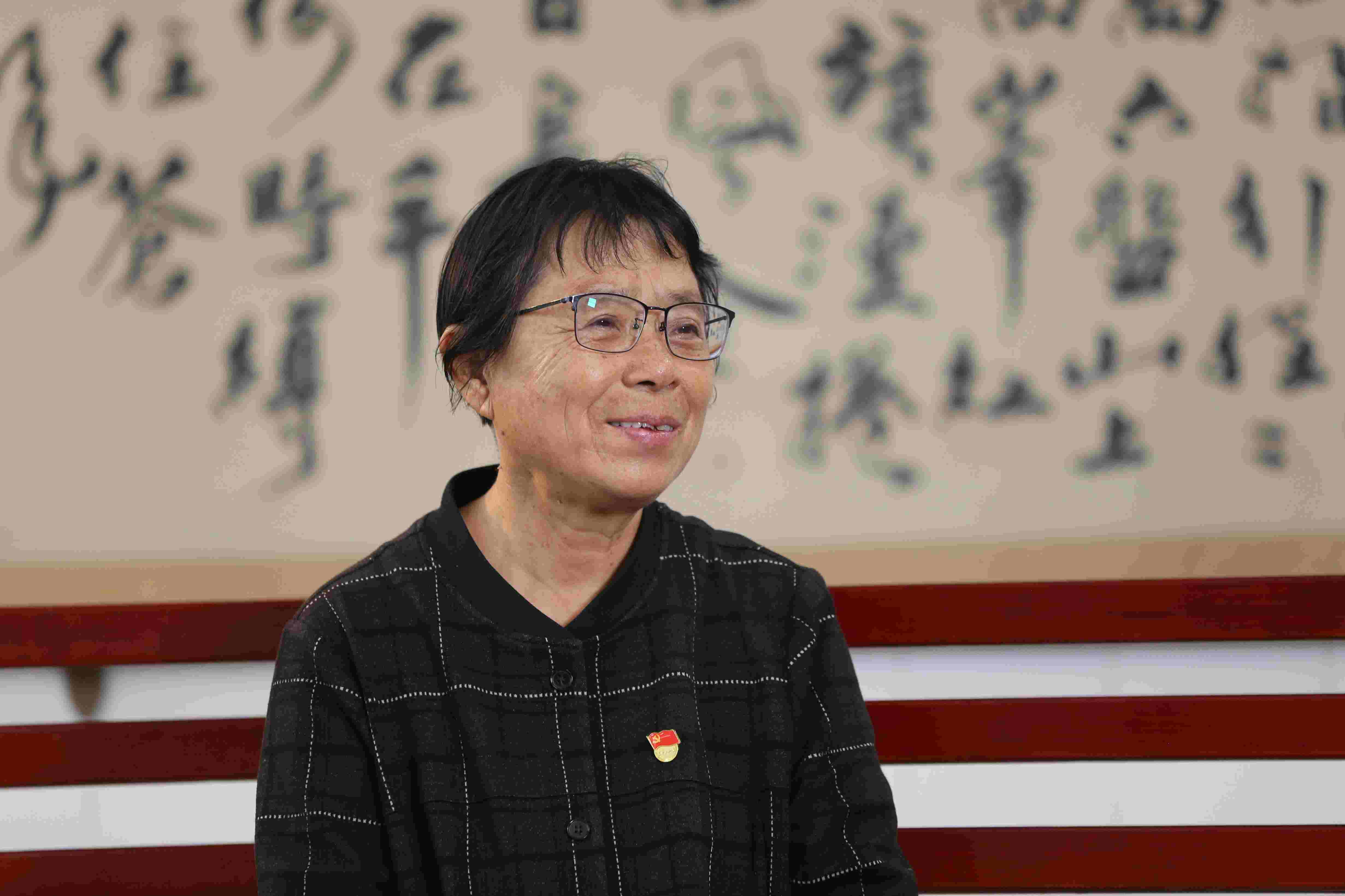 張桂梅。人民網(wǎng)記者 李發(fā)興攝