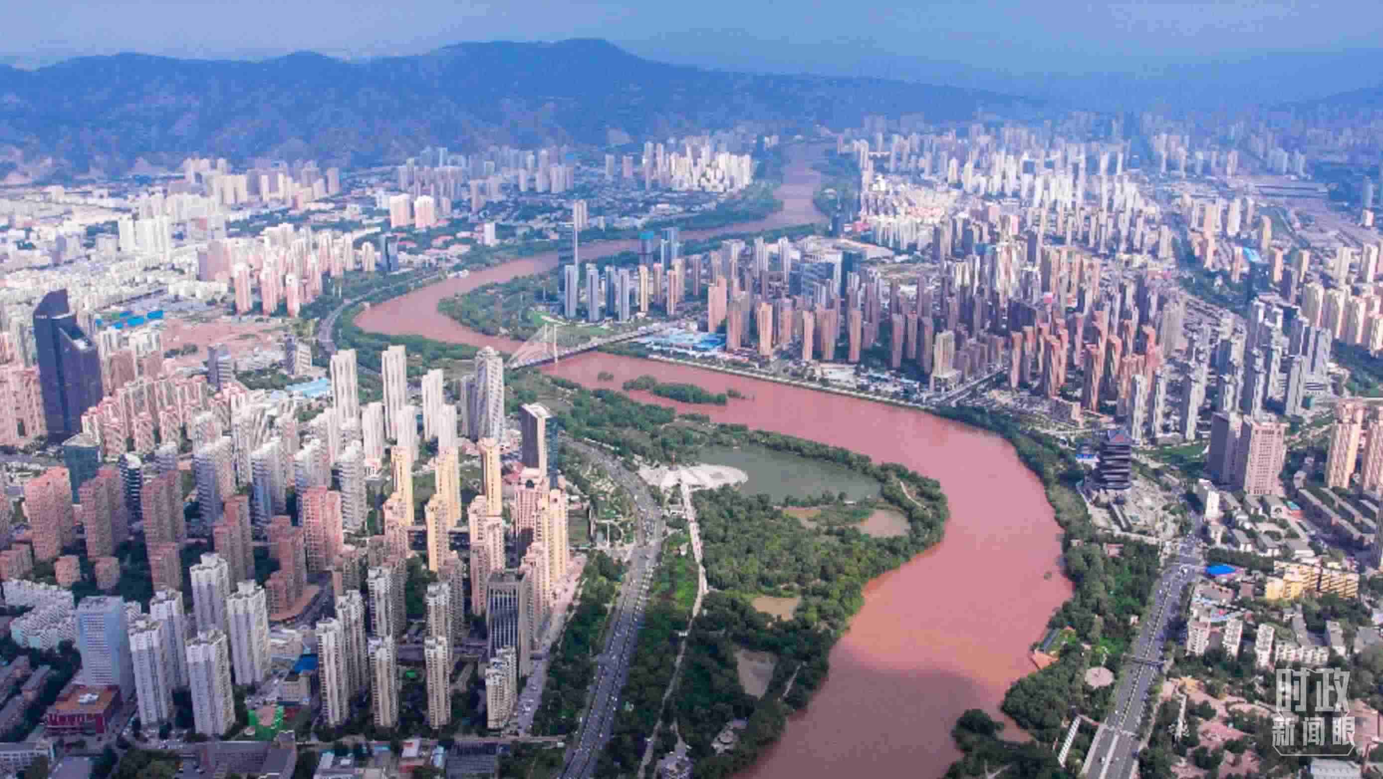 △蘭州。（總臺央視記者范凱拍攝）