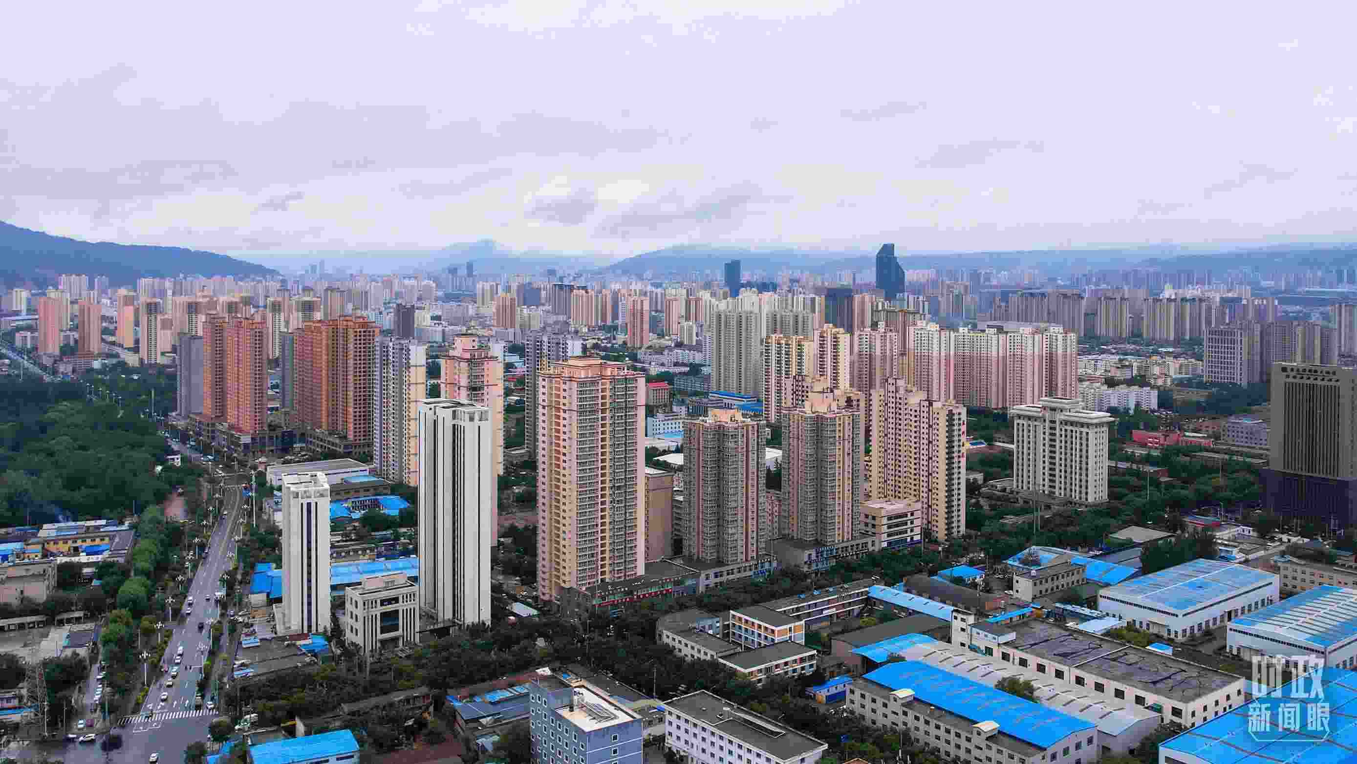 △蘭州。（總臺記者馬凌峰拍攝）