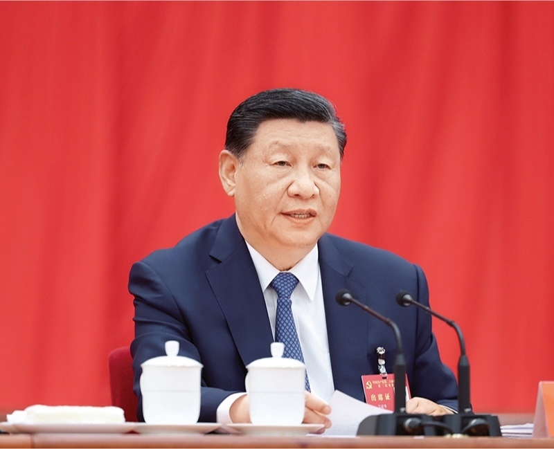 中國(guó)共產(chǎn)黨第二十屆中央委員會(huì)第三次全體會(huì)議，于2024年7月15日至18日在北京舉行。中央委員會(huì)總書記習(xí)近平作重要講話。 新華社記者 鞠鵬/攝